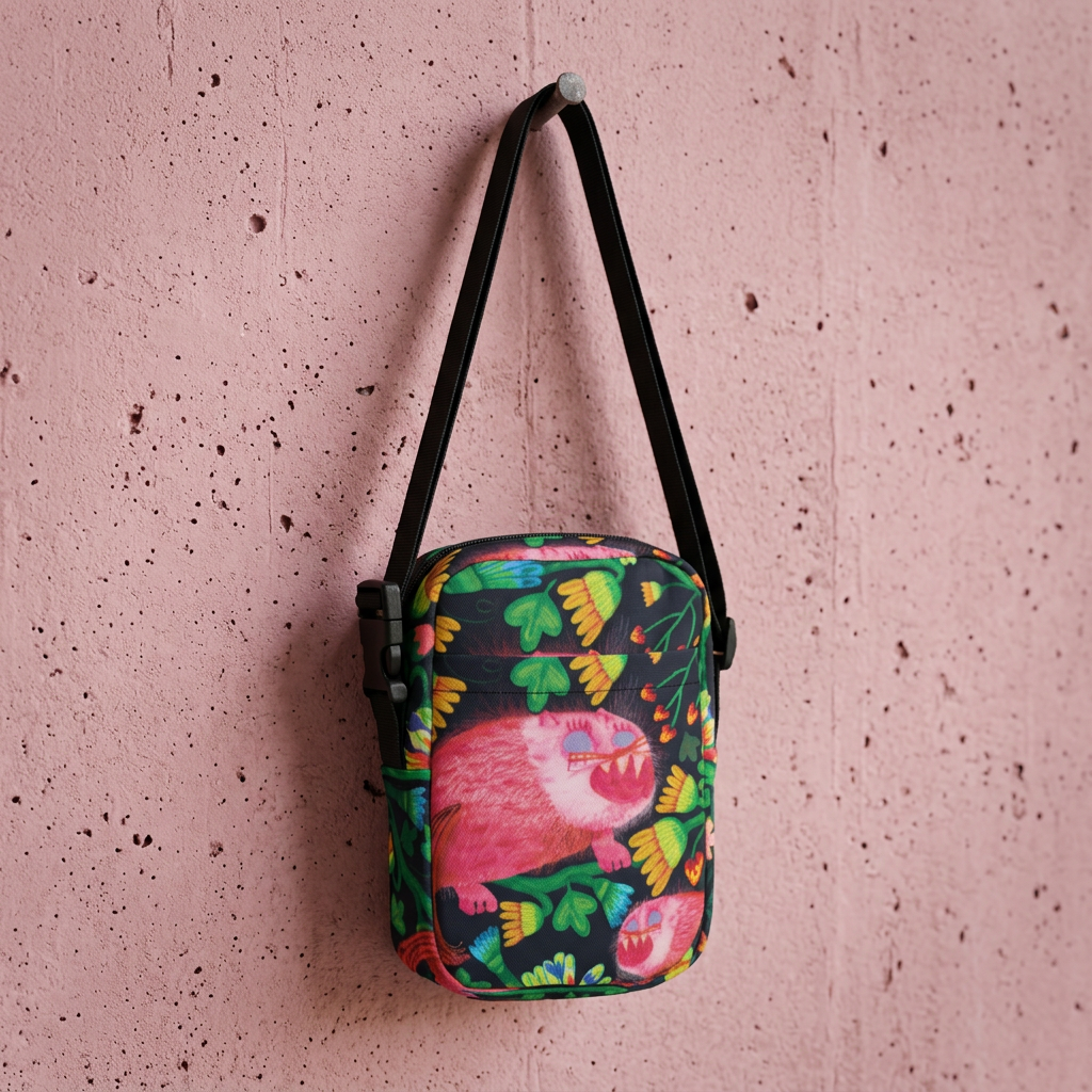 Crossbody bag -RASKATT BLÅSVART