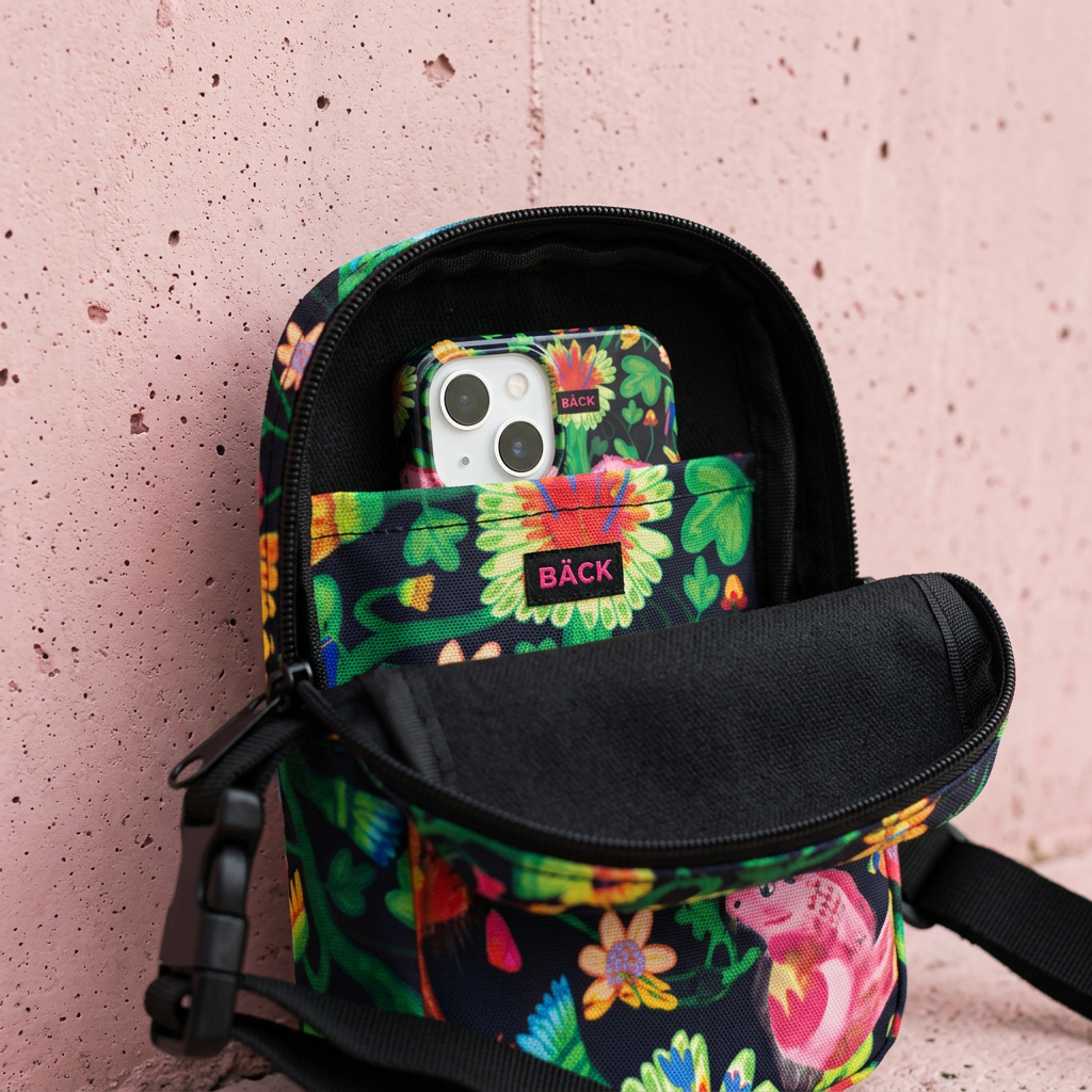 Crossbody bag -RASKATT BLÅSVART