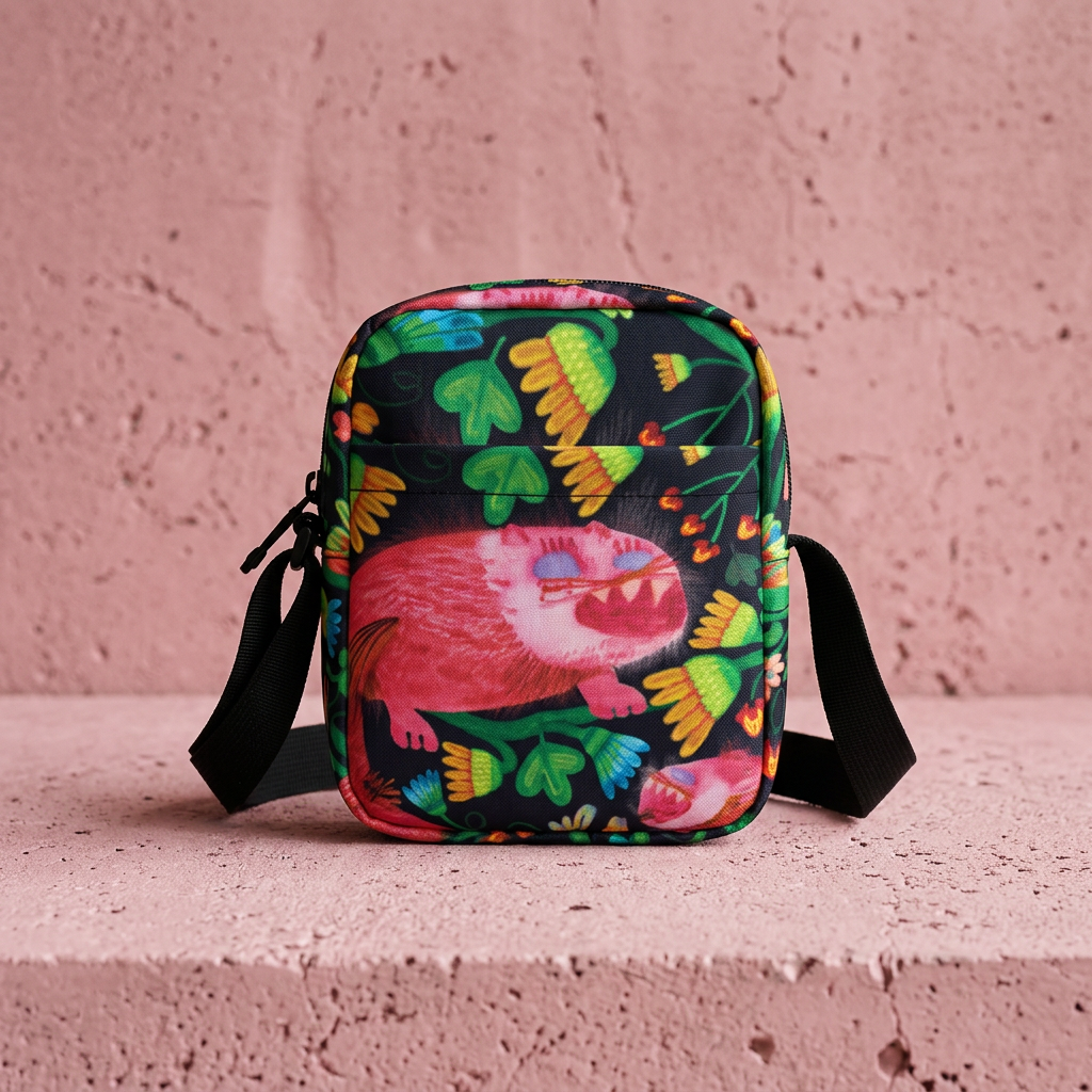 Crossbody bag -RASKATT BLÅSVART
